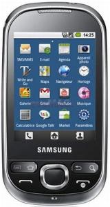 Samsung - Telefon Mobil I5500 Galaxy 5&#44; 600 MHz&#44; Android 2.1&#44; TFT capacitive touchscreen 2.8&quot;&#44; 2MP&#44; 170 MB (Argintiu) (Logo)