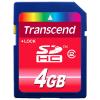 Transcend - card sdhc  4gb (class 2)
