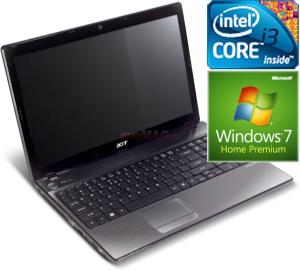 Acer - Exclusiv evoMAG! Laptop Aspire 5741G-334G50Mn (Core i3) + CADOURI