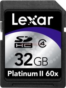Lexar - Card SDHC 32GB (Class 4)