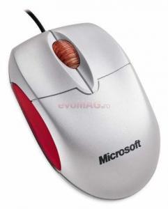 Microsoft - Promotie Mouse Optic Notebook (Argintiu)