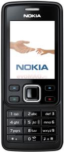 NOKIA - Telefon Mobil 6300 (Negru)