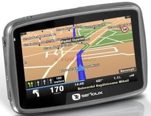 Serioux - Sistem de Navigatie Serioux GlobalTrotter 7510GT2, 500MHz, Microsoft Windows CE 6.0,  TFT Touchscreen 5", Fara Harta
