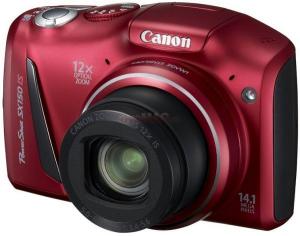 Canon -  Aparat Foto Digital Canon PowerShot SX150 IS (Rosu)