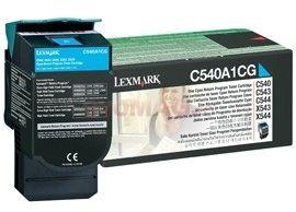 Lexmark - Toner Lexmark C540A1CG (Cyan - program return)