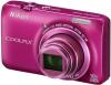 Nikon - promotie aparat foto digital coolpix s6300 (roz)