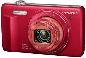 Olympus - Aparat Foto Digital Olympus Smart VR-340 (Rosu), Filmare HD, 16MP, Zoom Optic 10x