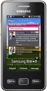 Samsung - Promotie Telefon Mobil S5260 Star 2, TFT capacitive touchscreen 3.0", 3.15MP, 30MB (Negru)