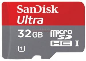 SanDisk - Card SanDisk microSDHC 32GB (Class 10)