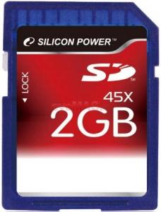 Silicon Power - Card SD 2GB 45x