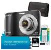 Sony - Promotie Camera Foto Digitala S3000 (Neagra) + Geanta + Card 2GB + Incarcator + Acumulatori + CADOU
