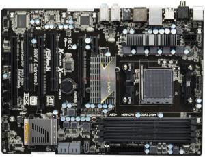 ASRock - Placa de baza 990FX Extreme3, AMD 990FX + SB950, AM3+, DDR III, PCI-E 16x, SATA III, USB 3.0