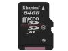 Kingston - card kingston microsdxc 64gb (class 10) +