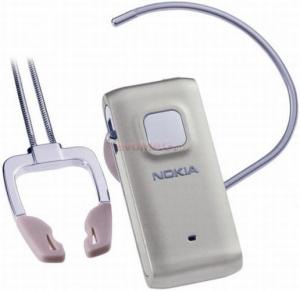 NOKIA - Lichidare! Set cu casca Bluetooth BH-800 (Silver)