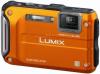 Panasonic - aparat foto digital dmc-ft4 (portocaliu) filmare full hd,