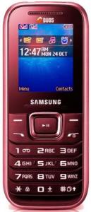 Samsung - Telefon Mobil Samsung E1232 Dual Sim (Rosu)