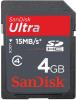 SanDisk - Cel mai mic pret!  Card SDHC Ultra II 4GB (Clasa 4)