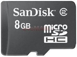 SanDisk - Promotie Card microSDHC 8GB (Clasa 2)