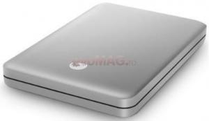 Seagate - Promotie HDD Extern FreeAgent GoFlex, 500GB, 2.5", USB 2.0 (Argintiu)