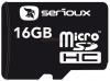 Serioux - card microsdhc 16gb +
