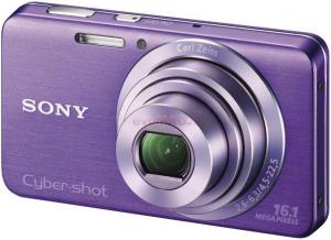 Sony - Aparat Foto Digital DSC-W630 (Violet) + Card 4GB + Husa