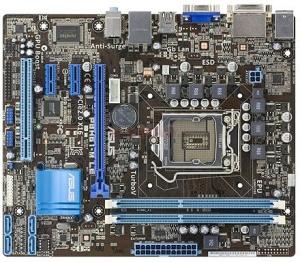 ASUS -  Placa de baza P8H61-M/LE&#44; Intel H61&#44; LGA 1155&#44; DDR III&#44; PCI-E 16x