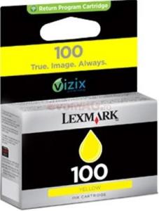 Lexmark - Lichidare! Cartus cerneala Nr. 100 (Galben - program return)