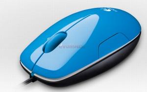 Logitech - Mouse LS1 (Aqua-Blue)