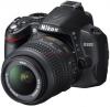 Nikon - d-slr d3000 + obiectiv nikkor 18-55mm (cu