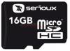 Serioux - card microsdhc 16gb +