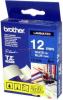 Brother - etichete tz535 12mm (alb/albastru)