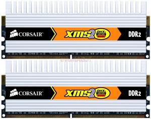 Corsair - Memorii XMS2 DHX DDR2, 2x2GB, 800MHz (CL4)