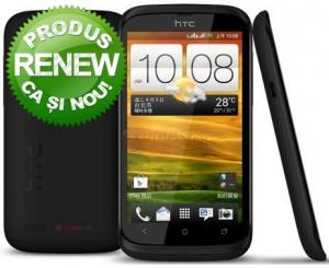 HTC - RENEW!  Telefon Mobil Desire V, 1GHz Processor, Android 4.0, Capacitive Touchscreen 4", 4GB, 5MP, Wi-FI, Dual SIM, Dual Stand-by (Negru)