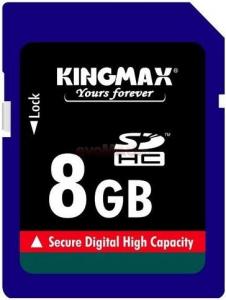 Kingmax -    Card SDHC 8GB (Class 10)