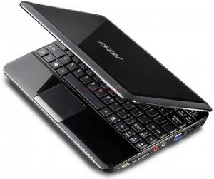 MSI - Promotie Laptop U135DX-1857EU (Negru, 10", Atom N455, Turbo Drive Engine, 1GB, 160GB, Wireless N, Win 7 Starter)