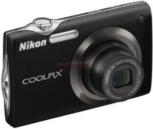 NIKON - Lichidare! Camera Foto COOLPIX S3000 (Neagra) + CADOURI