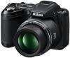 Nikon - promotie aparat foto digital coolpix l310 (negru), filmare hd
