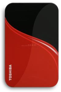 Toshiba - HDD Extern StorE Art 2.5", 500GB, USB 2.0 (Rosu)
