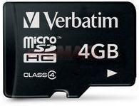 Card microsd 4gb (clasa 4)