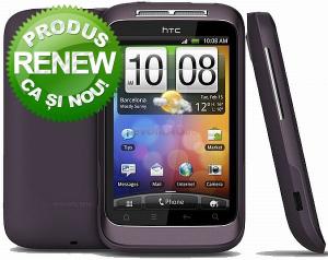 HTC -  RENEW! Telefon Mobil HTC Wildfire S, 600MHz, Android 2.3, TFT capacitive touchscreen 3.2", 5MP, 512MB (Mov)
