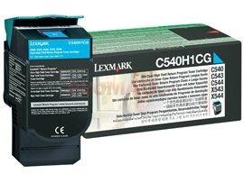 Lexmark - Toner Lexmark C540H1CG (Cyan - de mare capacitate - program return)