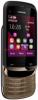 NOKIA - Cel mai mic pret!  Telefon Mobil C2-03 Touch and Type, TFT resistive touchscreen 2.6", 2MP, 10MB, Dual SIM (Negru/Auriu)