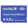 Sandisk - promotie card memory stick pro duo 4gb