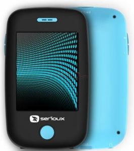 Serioux - MP4 Player NextEra T101 2.8" 4GB (Albastru) TouchScreen