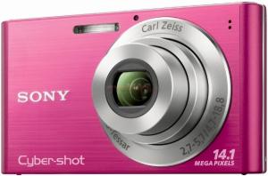 Sony - Camera Foto W320 (Roz)