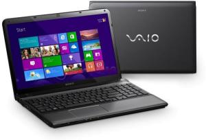 Sony VAIO - Laptop Sony Vaio SVE1512P1EB (Intel Core i5-3210M, 15.5", 4GB, 640GB, AMD Radeon HD 7650M@1GB, USB 3.0, HDMI, Windows 8, Negru)