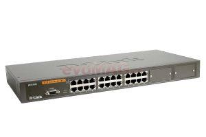 D-Link - Switch 24 10/100 Managed