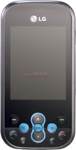 LG - Telefon Mobil KS360 (Titanium and bright blue)
