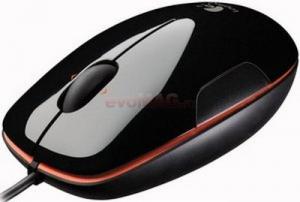 Logitech - Mouse LS1 (Negru-Portocaliu)