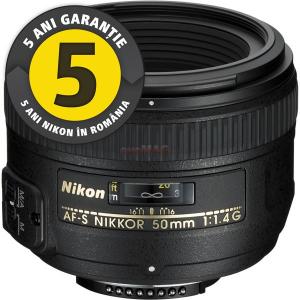 NIKON -  Obiectiv NIKKOR AF-S 50mm f/1.4G